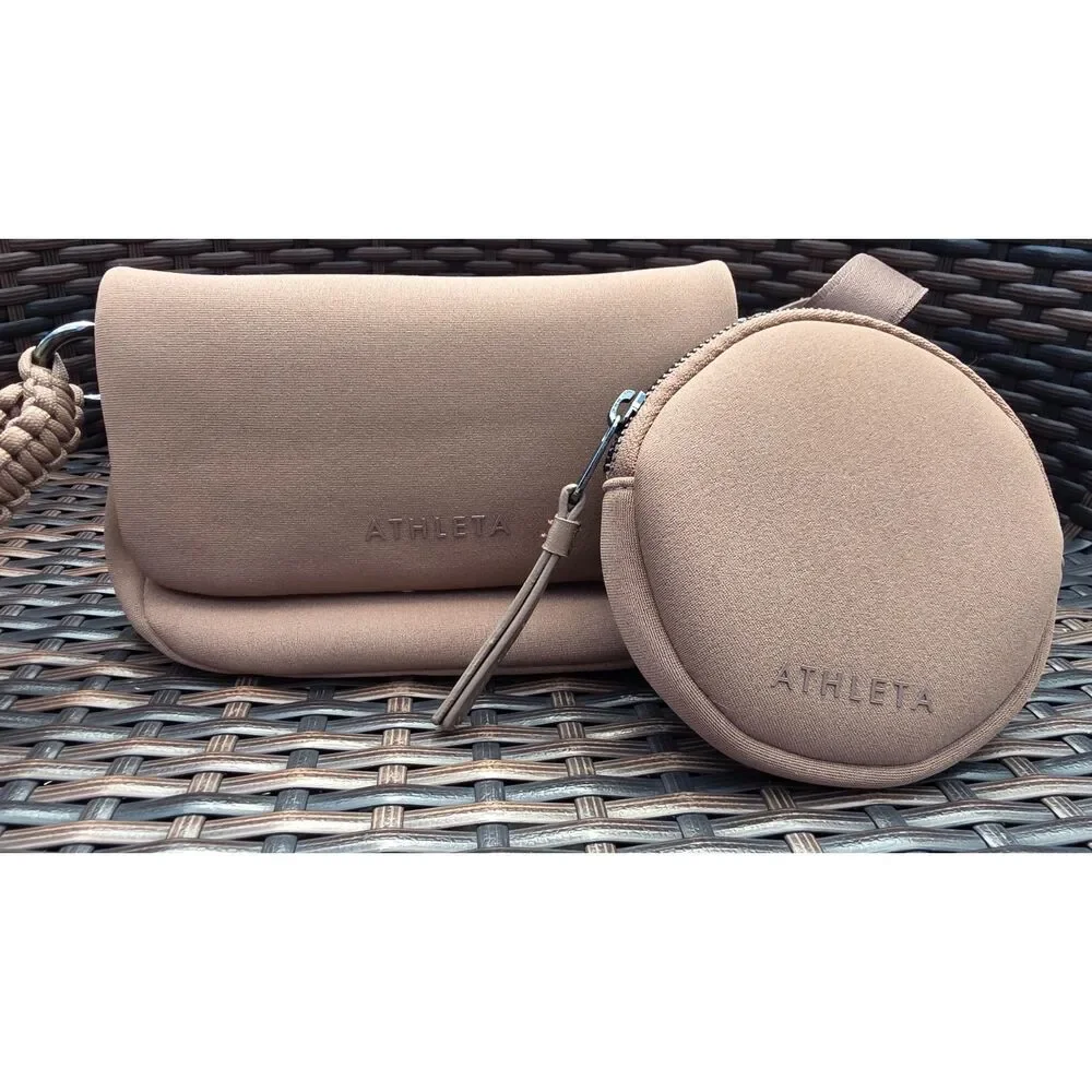 Athleta Revive Convertible Waist Bag Crossbody Bag with Coin Purse